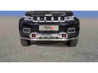 Защита передняя нижняя 60,3 мм ТСС для Baic BJ40 II 2.0 2023 – н.в.