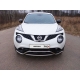 Защита передняя Кенгурятник с вставкой 42 мм ТСС для Nissan Juke 2014-2018
