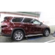 Пороги с листом d-43 для Toyota Highlander 2014-2016