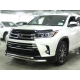 Дуга передняя низкая d-60+53 радиусная двойная для Toyota Highlander 2017-2019