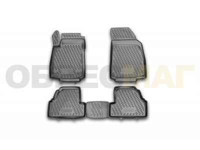 Коврики в салон полиуретан 4 штуки Element для Opel Mokka 2012-2021