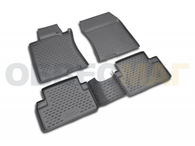 Коврики в салон полиуретан 4 штуки Element для Honda Accord 2002-2007