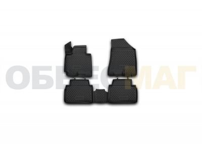 Коврики 3D в салон полиуретан 4 штуки Element для Kia Sportage 2010-2021
