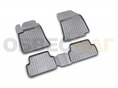 Коврики в салон полиуретан 4 штуки Element для Renault Laguna 2 2001-2007