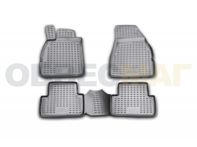 Коврики в салон полиуретан 4 штуки Element для Renault Megane 2003-2009