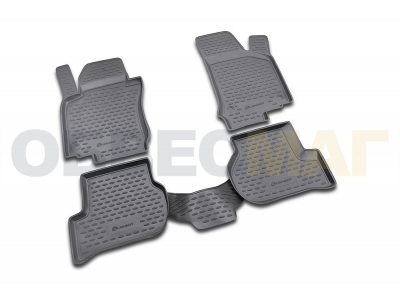 Коврики в салон полиуретан 4 штуки Element для Volkswagen Golf 6 2009-2012