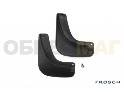 Брызговики передние 2 штуки Frosch для Chevrolet Spark 2010-2015