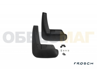 Брызговики задние 2 штуки на седан Frosch для Mazda 3 2013-2018