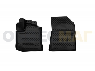 Коврики 3D в салон полиуретан 2 штуки Element для Renault Dokker 2012-2021