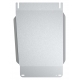 Защита коробки передач (с креп.) для JAC T9 (2024-н.в.) 2.0 бен. диз. AT 4WD (алюминий, 3 мм) / Джак Т9