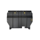 Защита картера и коробки передач для DFSK ix7 2023-н.в. 2.0 бензин AT 4WD NLZ сталь, с крепежом / ДонгФенг