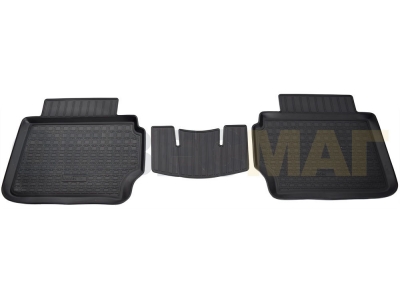 Коврики в салон Norplast 3D полиуретан чёрные для Ford Mondeo 2015-2021