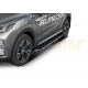 Пороги алюминиевые Rival Premium для Mitsubishi Eclipse Cross 2018-2021