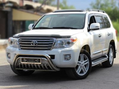 Кенгурин 76 мм с защитой картера 43 мм с дугой для Toyota Land Cruiser 200 2013-2015