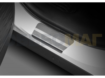 Накладки на пороги Rival, 4 шт для Lexus UX 2018-2021