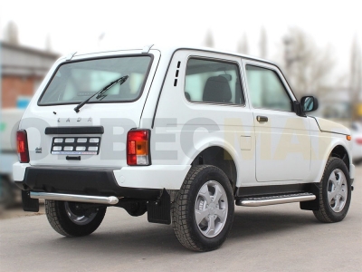 Защита заднего бампера 60 мм для ВАЗ 4x4 Urban 2015-2021