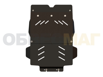 Защита картера Шериф сталь 2,5 мм для Toyota Tundra/Sequoia 2006-2021 24.1559