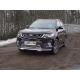 Решётка радиатора нижняя 12 мм ТСС для Geely Emgrand X7 2018-2021