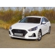 Накладка решётки радиатора нижняя 12 мм для Hyundai Sonata 2017-2019