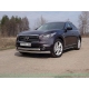 Пороги труба 42 мм ТСС для Infiniti QX70 2013-2017