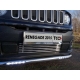 Накладка решётки радиатора нижняя 12 мм ТСС для Jeep Renegade 2015-2021
