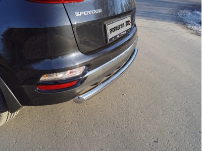 Защита заднего бампера 60 мм для Kia Sportage 2019-2021