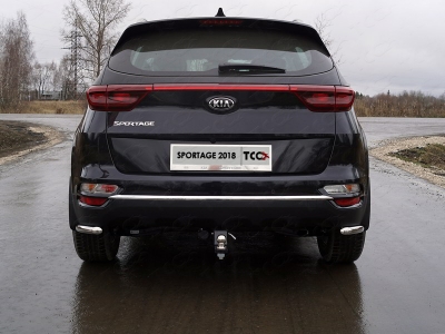 ТСУ Фаркоп ТСС шар E нержавеющий для Kia Sportage 2018-2021