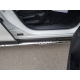 Пороги овальные с проступью 75х42 мм ТСС для Mazda CX-5 2018-2021