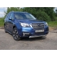 Накладка решётки радиатора средняя 12 мм ТСС для Subaru Forester 2016-2018