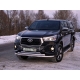 Защита передняя двойная 60-60 мм ТСС для Toyota Hilux Exclusive 2018-2021
