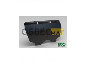 Защита картера ECO для HYUNDAI IX35 (2009-), для KIA Sportage (2010-) 2,0 бензин МКПП АКПП / Хендай ИХ35