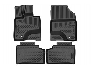 Коврики 3D в салон подходят для CHANGAN UNI-K (I) 2020-н.в., 4 шт. (полиуретан) / Чанган Юни-К №ELEMENT3DA67032210K