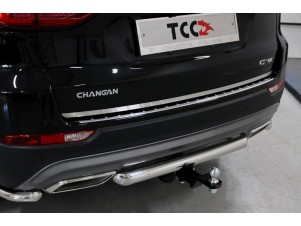 Накладка на заднюю дверь лист шлифованный для Changan CS75 № CHANCS7520-10