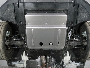 Защита картера и КПП (алюминий) 4 мм для Exeed TXL 1.6L Turbo 4WD 2021 – н.в.  ZKTCC00542   (не подходит на комлектацию FL2)