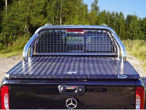 Защита кузова и заднего стекла для крышки без надписи 76 мм для Mercedes-Benz X-Class № MERXCL18-37