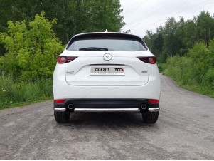 Защита заднего бампера 60 мм для Mazda CX-5 № MAZCX517-39