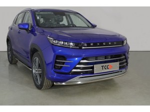 Защита передняя нижняя 42,4 мм для Exeed LX 1.5L Turbo 2WD 2022 – н.в. EXEEDLX22-06