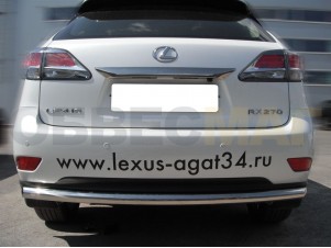 Защита заднего бампера 53 мм для Lexus RX270/350/450 № RX09_3.2