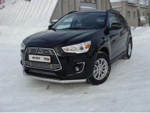Защита переднего бампера 60 мм для Mitsubishi ASX № MITSASX13-01