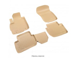 Коврики 3D в салон Norplast бежевые для Chery Tiggo 7 № NPA11-C11-740-B
