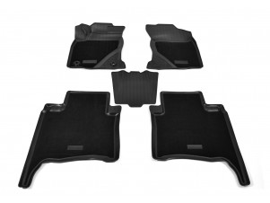 Коврики в салон Norplast 3D комбинированные, текстиль с полиуретаном 4 шт для Toyota Fortuner № NPA11-C88-230-CM